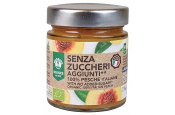 Composta 100% Pesca Senza Zucchero 215 gr 