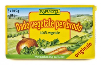 Dado Vegetale per brodo Bio - 84 gr