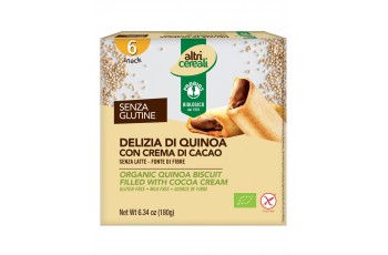 Delizia di Quinoa con Crema di Cacao 6x30gr