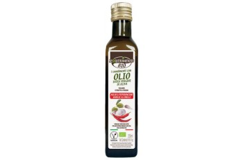 Condimento con Olio Evo Bio - Aroma Aglio e Peperoncino 250 ml