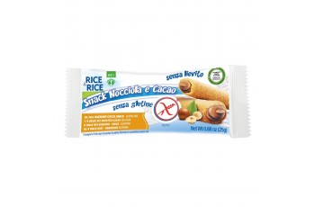 Snack di Riso alla Nocciola e Cacao Bio - 25 gr